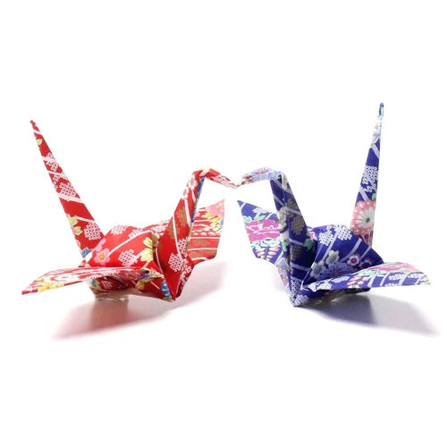 Origami Paper - Great Quality Crane Kit - Hand Dyed Yuzen