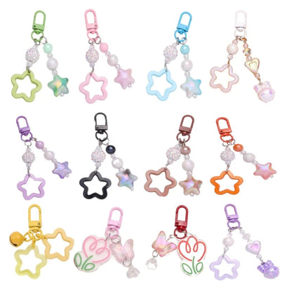 Star Decora Keychains Charms