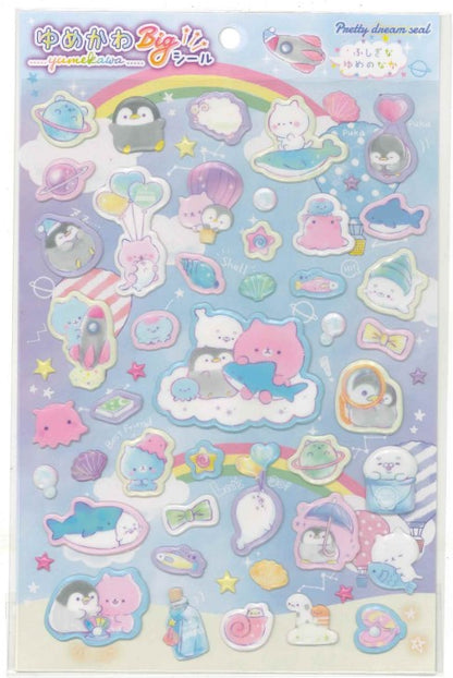 Yumeka Big Dreamy Seal Sticker Sheet