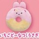 Round Eyes Strawberry Fair Plush Toy Keycahin