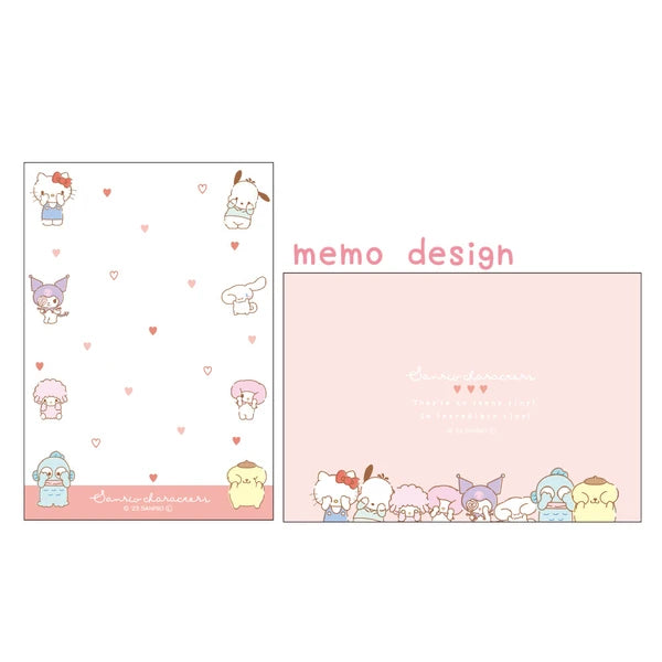 T'S FACTORY Memo Pad Mini Sanrio Memo