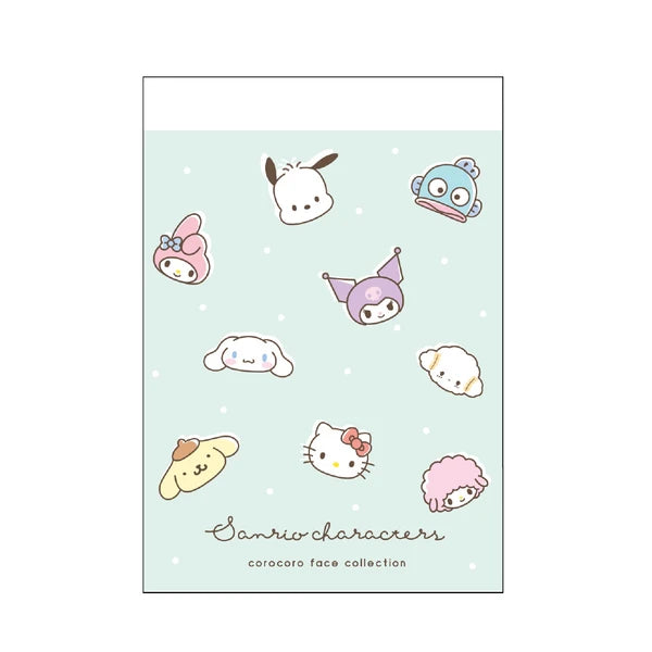 T'S FACTORY Memo Pad Sanrio collection FaceSanrio Mini Memo Face Collection