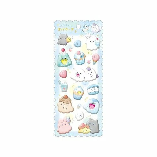 Stuffed Marshmallow Seal Sticker Sheet