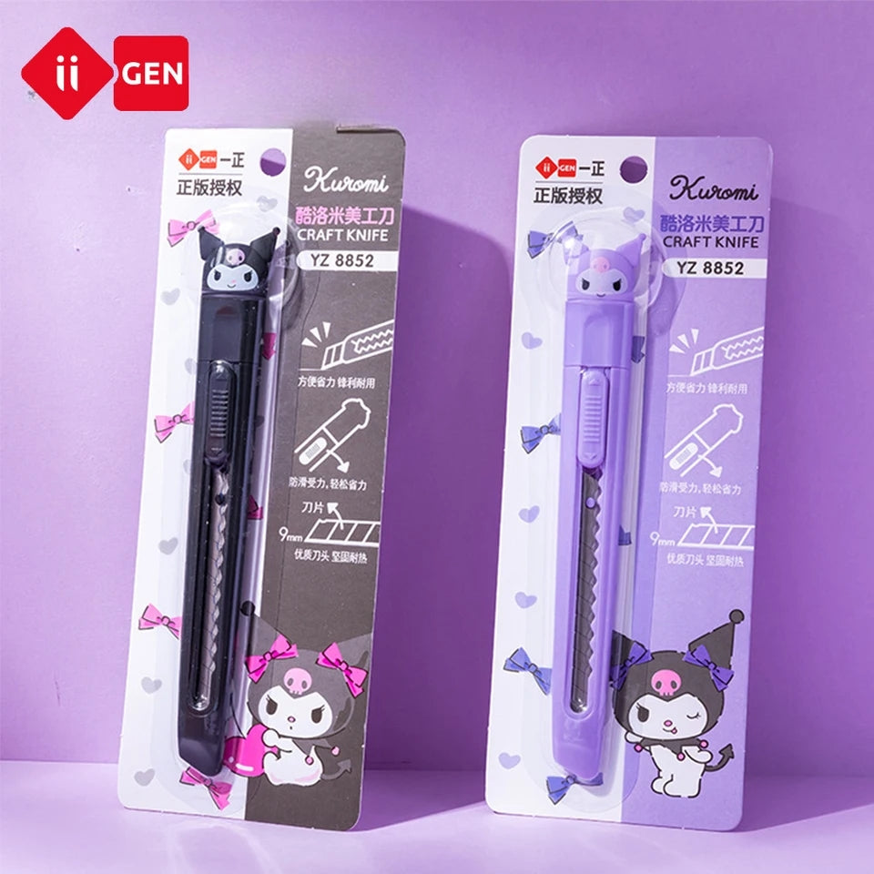 Sanrio Kuromi Razor Blade, Letter Opener & Utility Knife