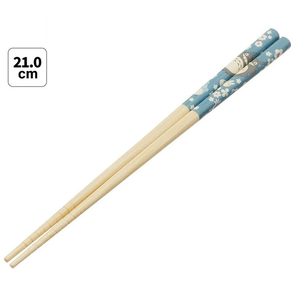 Chopsticks Blue Bamboo Chopsticks Skater My Neighbor Totoro 21cm