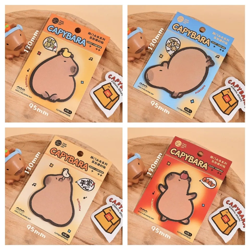 Capybara Sticky Notes Pad