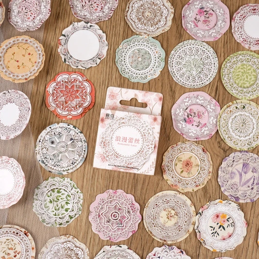 Sticker Box - Romantic Lace - 45 Stickers