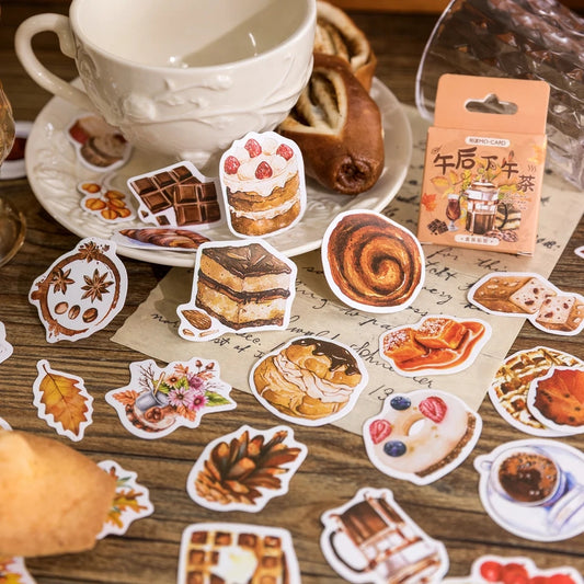 Sticker Box - Autumn Afternoon Tea - 45 Stickers