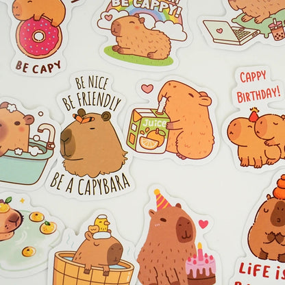 Sticker Box - Capybara Collection - 45 Stickers