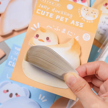 Cute Pet Ass Sticky Notes