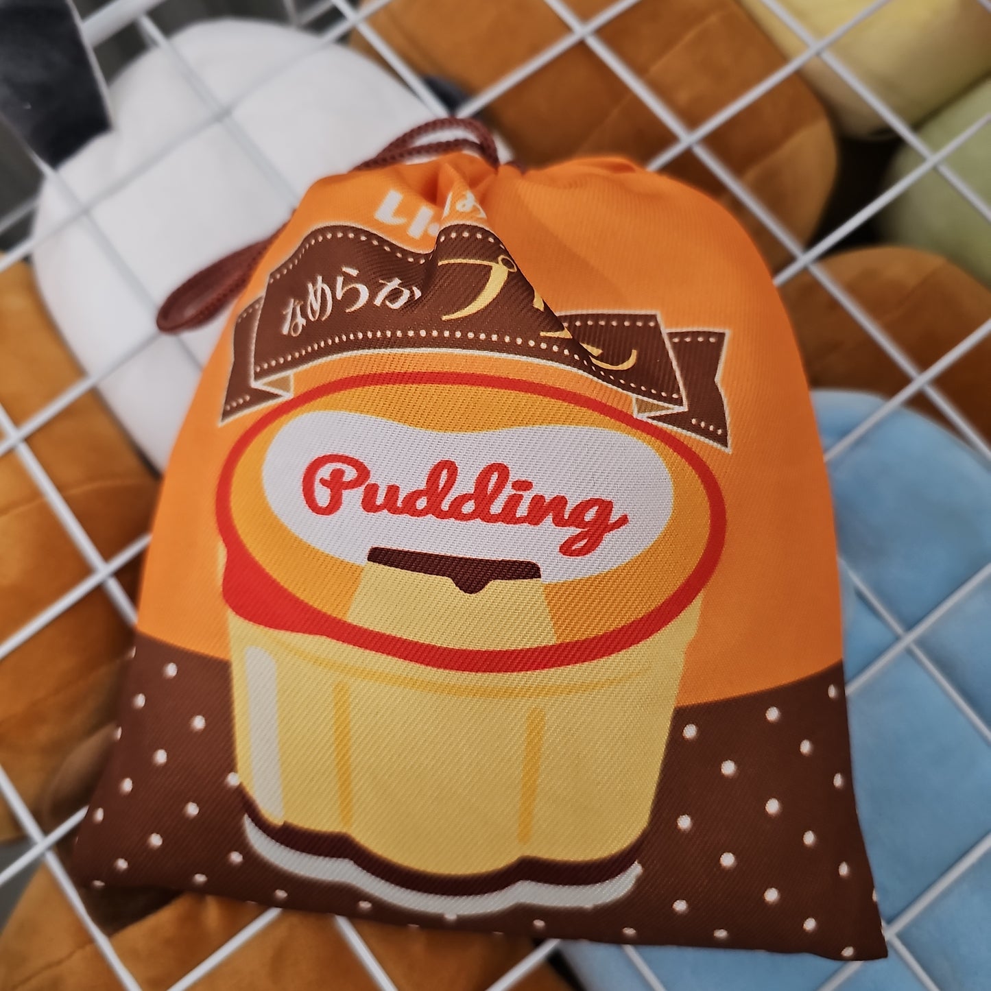 Retro Snack Drawstring Bags - Japanese Candies Serie