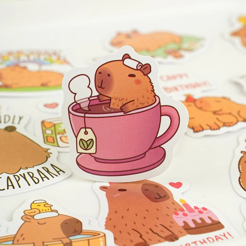 Sticker Box - Capybara Collection - 45 Stickers