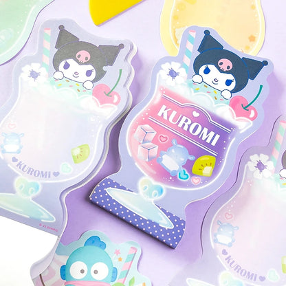 Sanrio Characters Notepad Floating Ice Cream Soda Summer Series