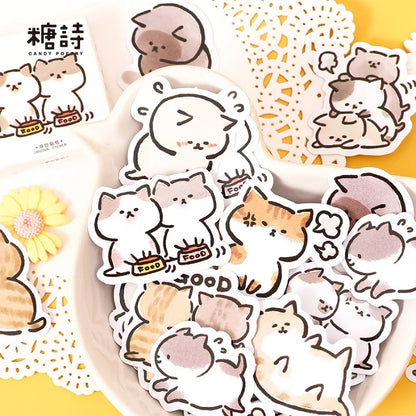 Sticker Box - Naughty Cat - 45 Stickers