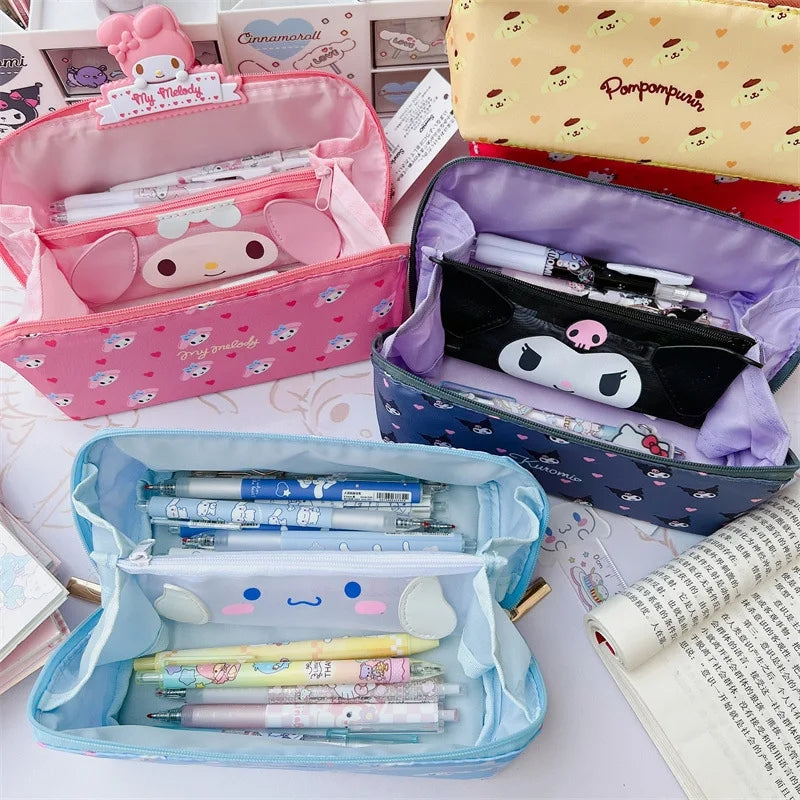 Sanrio Characters Pencil Case Peek-a-boo! Series