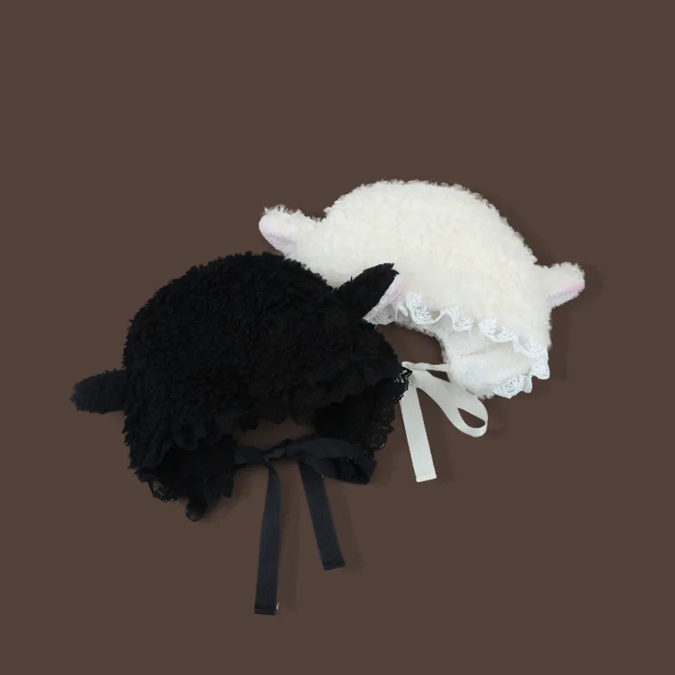 Sheep Beanie - Black Hat