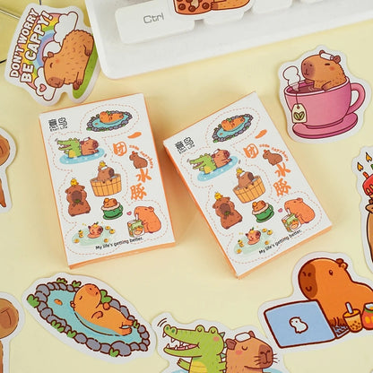 Sticker Box - Capybara Collection - 45 Stickers