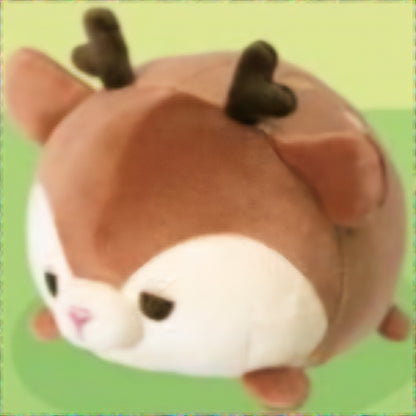 Mochifuwa - Sleepy Forest Animal Plush Toys - 12 cm