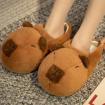 Capybara Slippers – Cozy & Adorable Comfort