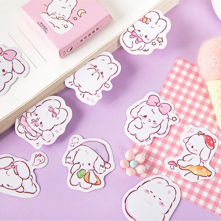 Sticker Box - Sleepy Bunny - 45 Stickers