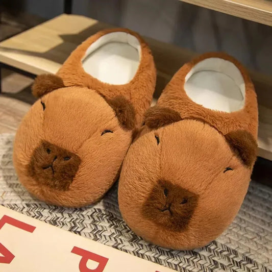 Capybara Slippers – Cozy & Adorable Comfort