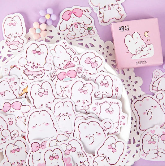 Sticker Box - Sleepy Bunny - 45 Stickers