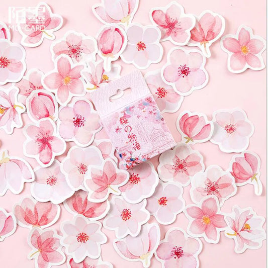 Sakura Story Cherry Blossom Festival Sticker Box