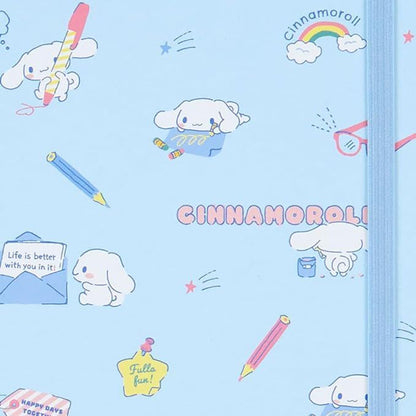 Sanrio - Ring Lined - B6 Notebook - Cinnamoroll