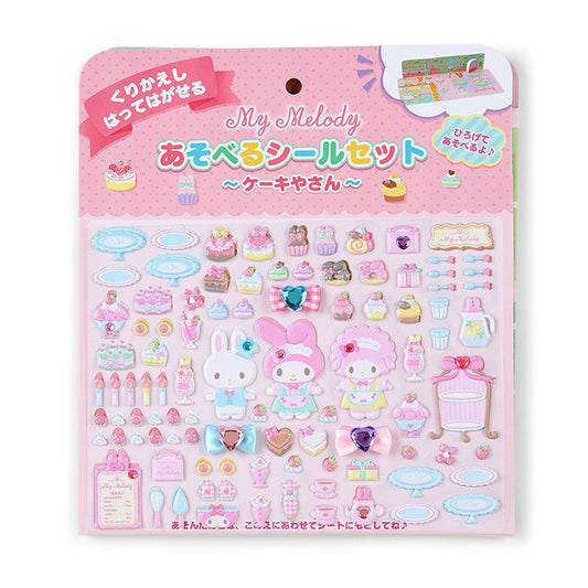 Sanrio My Melody Play Sticker Set