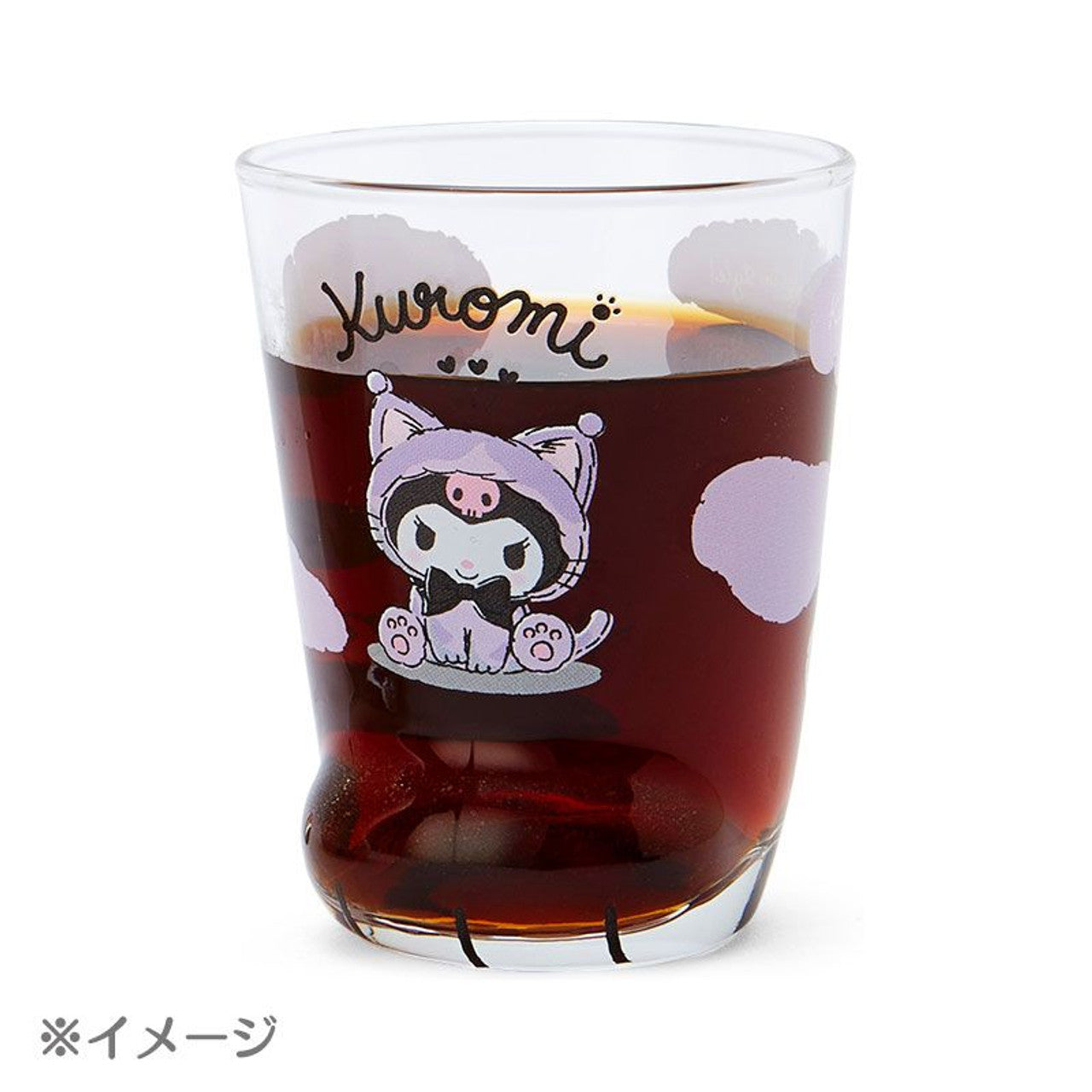 Sanrio Glass Kuromi (Nyanko)