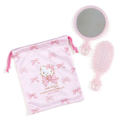 Sanrio Hello Kitty Brush, Mirror & Comb Set