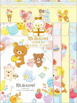 Rilakkuma -Nikoniko Happy for You- Letter Set San-X Official Japan 2023