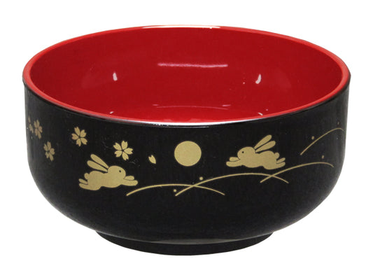 Bunny Sakura & Moon Bowl