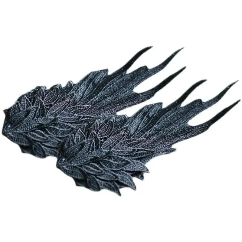 Halloween Angel Wings Hair Clip