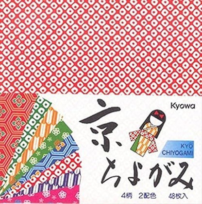 Kyowa Origami Folding Paper, Chiyogami