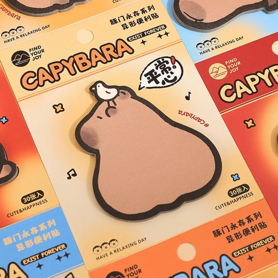 Capybara Sticky Notes Pad