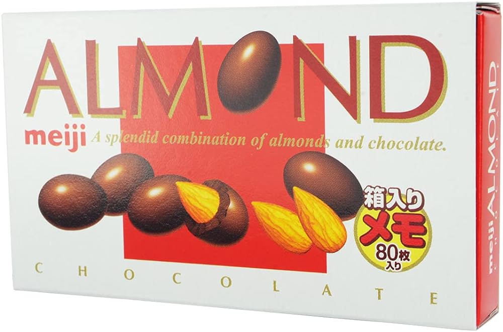 Meiji Almond Chocolate Note Pad