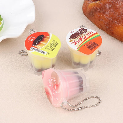 Pudding Squishy Phone Charms