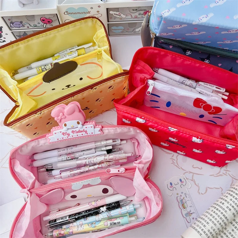 Sanrio Characters Pencil Case Peek-a-boo! Series