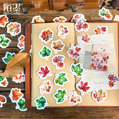 Sticker Box - Autumn Letter - 45 Stickers