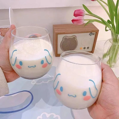 Sanrio Cinnamoroll Milk Glass Cup