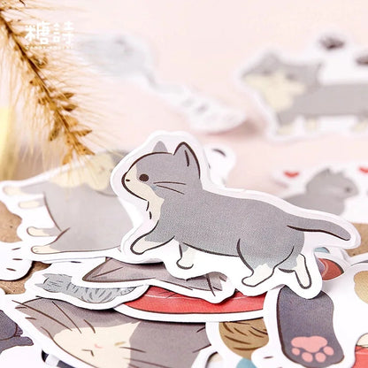 Sticker Box - Cat Diary - 45 Stickers