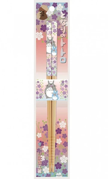 Totoro Bamboo Chopsticks - Skater 21cm