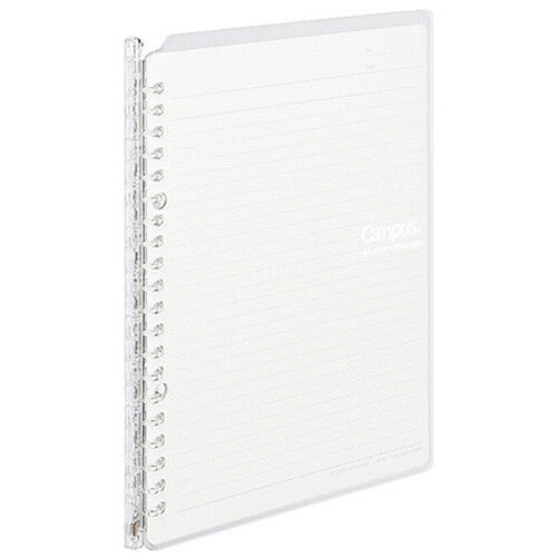 KOKUYO - Campus - Lined Ring - A5 Notebook - Transparent