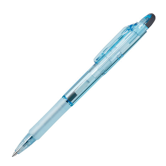 Zebra Biotube Jim Knock Ballpoint Pen - Earth Blue