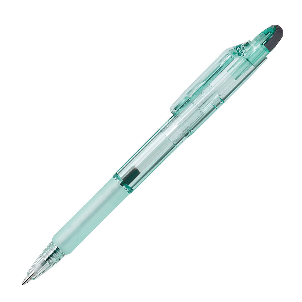 Zebra Biotube Jim Knock Ballpoint Pen -  Ocean blue green