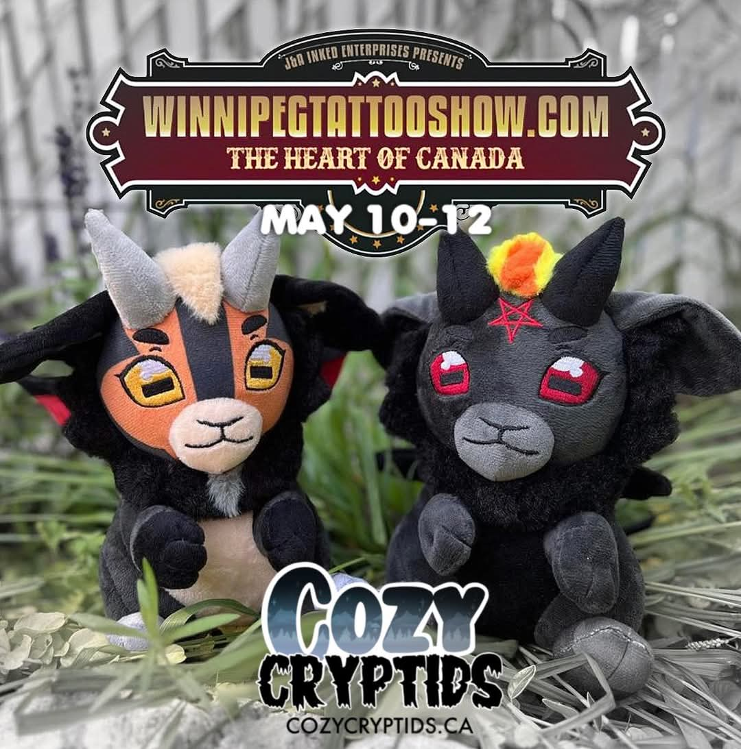 Satan Goat Plush Cozy Criptids