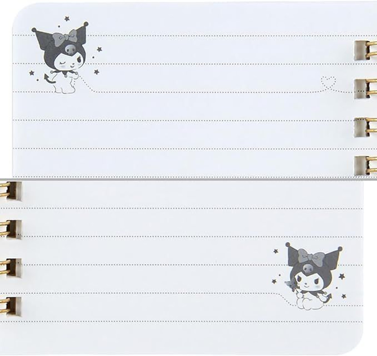 Sanrio B7 Ring Notebook - Kuromi