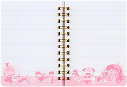 Sanrio - Ring Lined - B7 Notebook - Sanrio Characters