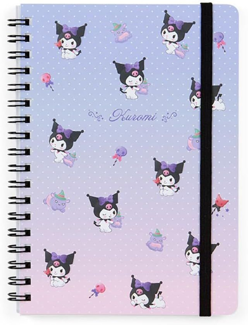 Sanrio B6 Ring Notebook - Kuromi